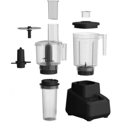 bella PRO MasterBlend 3-in-1 Prep System with Blender, Personal Blender & Food Processor - Black