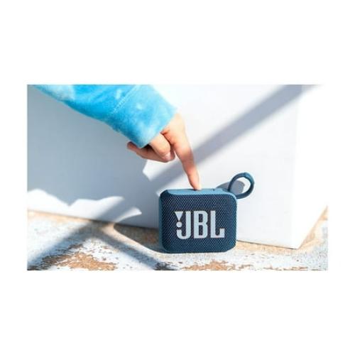 JBL Go 4 Ultra-Portable Waterproof Bluetooth Speaker, Blue