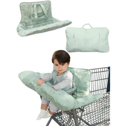 Modern Moments By Gerber Baby Boy Shopping Cart Cover, Sage