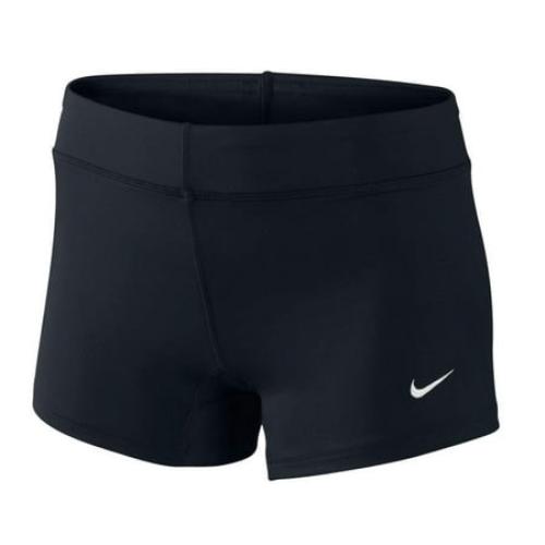 size small Nike Girl's Low Waist Dri FIT Game Volleyball Shorts, Black