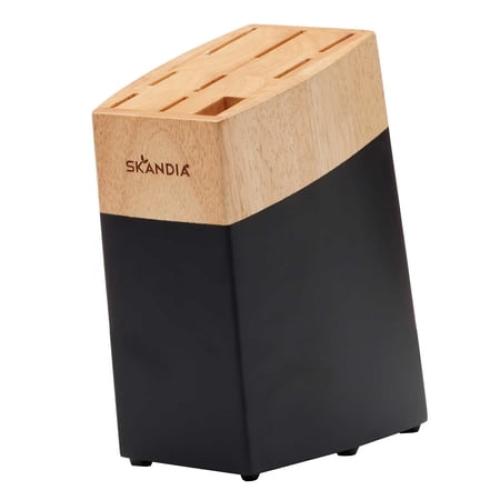 Skandia Constract 10-Piece Knife Block Set, Black MAY HAVE MISSING PIECES