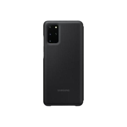 Samsung LED Wallet Cover EF-NG985 - Flip cover for cell phone - black - for Galaxy S20 , S20  5G