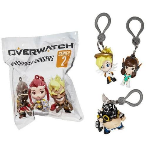 UCC Distributing Overwatch Clip On Hanger Keychain, Multicolor, 3 Piece