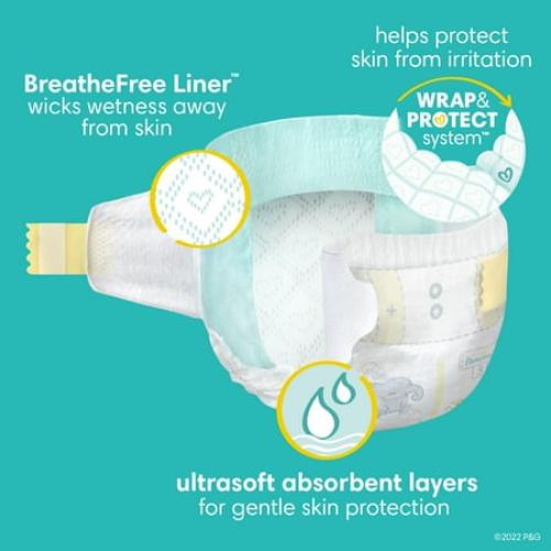 Pampers Swaddlers Baby Diapers, Size 8, 76 Count (Select for More Options)