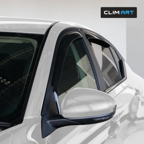 CLIM ART in-Channel Incredibly Durable Rain Guards for Nissan Altima 2019-2026, Original Window Deflectors, Vent Window Visors, Vent Deflector, 4 pcs. - 622316