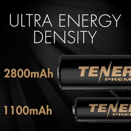 Tenergy Premium PRO Rechargeable AA and AAA Batteries Combo, High Capacity Low Self-Discharge 2800mah AA and 1100mAh NiMH AAA Battery, 8 Pack, 4 AA and 4 AAA