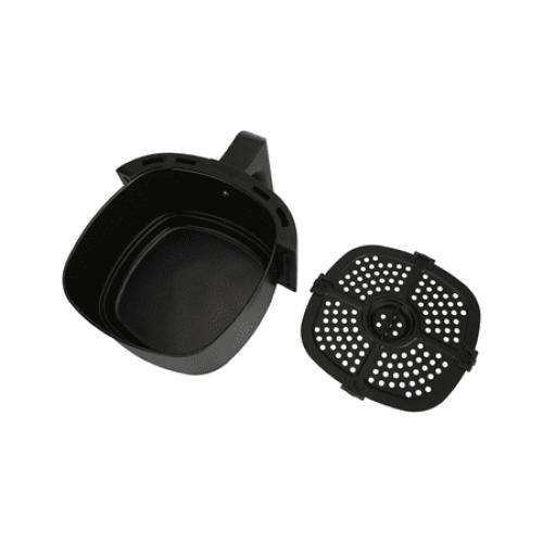 Mainstays 2.2 Qt Air Fryer in Arctic Black with Non-Stick Basket