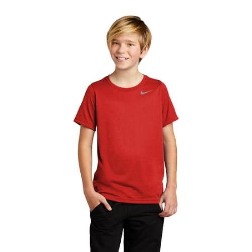 Nike, Red, Medium, Youth Legend Tee 840178