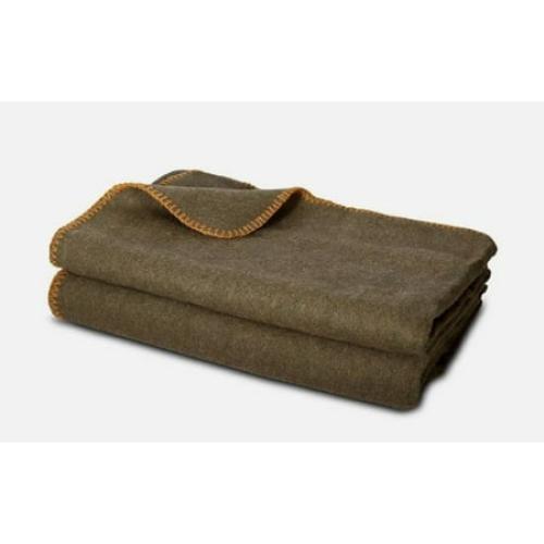 Size 66x90 Color Grey  JMR Military Wool Blanket for Emergency ,Camping & Everyday Use