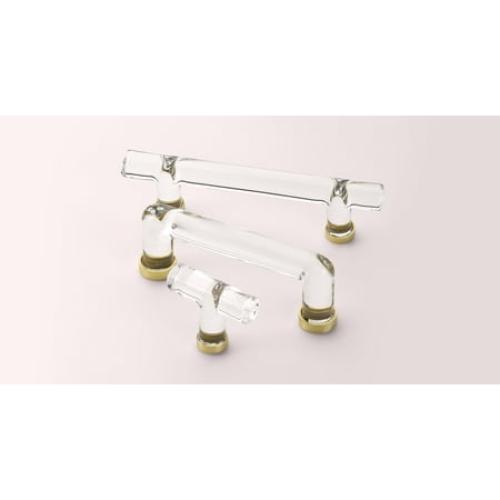 Emtek 86724 Modern Bar 4 Center To Center Cabinet Bar Pull From The Glass Collection -