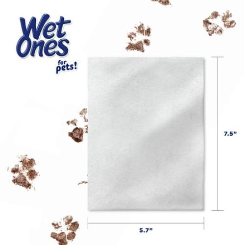 Wet Ones Multipurpose Wipe for Cats - 50 ct Canister