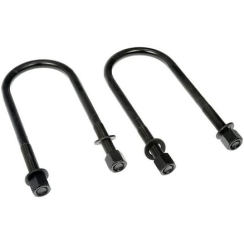 Dorman 929-734 Rear Leaf Spring Axle U-Bolt Kit for Specific Chevrolet / Ford / GMC Models