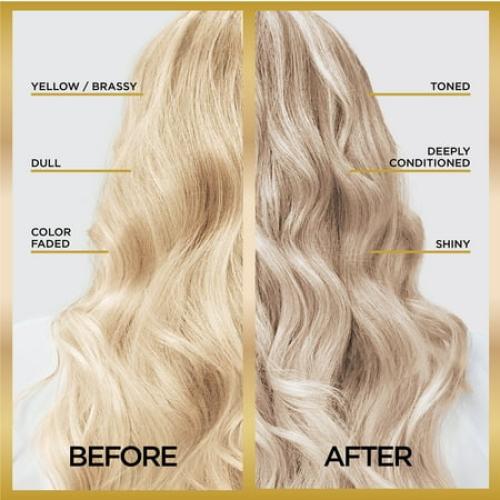 L'Oreal Paris Le Color Gloss One Step In-Shower Toning Gloss Hair Color, Platinum Pearl, 4 fl oz