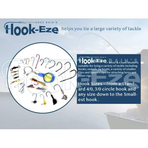 HookEze Fishing Knot Tying Tool (Twin Pack)