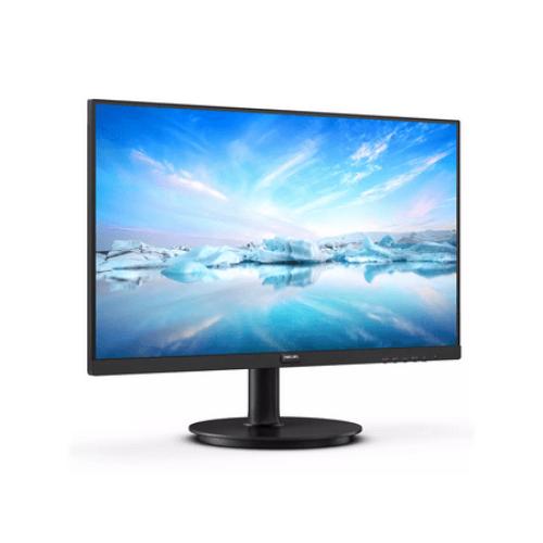 Black PHILIPS 24 Frameless Full HD (1920 x 1080) 100Hz Monitor, VESA, HDMI x1, VGA Port x1, Eye Care, 4 Year Advance Replacement Warranty, 241V8LB