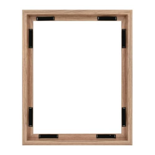 MCS Canvas Float Frames 16x20 Frame, Black Frame for Finished Canvases, Vertical & Horizontal Wall Hanging Large Frame with Adhesive for Canvas Paintings (1-Pack)