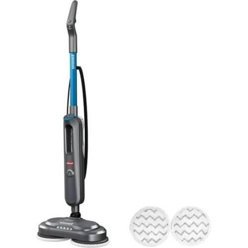 BISSELL SpinWave SmartSteam Scrubbing Steam Mop with Rotating Mop Pads 3897A