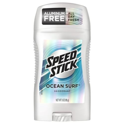 Speed Stick Antiperspirant Deodorant for Men, Ocean Surf, 3 oz, 4 Pack