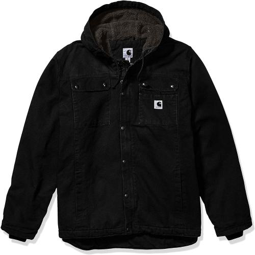 Carhartt Men's Bartlett Jacket (Regular and Big & Tall Sizes), Black, Large