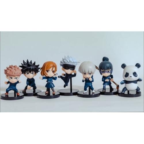 Jujutsu Kaisen ADVERGE Figure Box Set: Megumi Fushiguro, Yuji Itadori, Toge Inumaki, Maki Zenin (BOX SET 2)