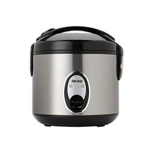 aroma 8 cup rice cooker - stainless steel arc-904sb 52059149