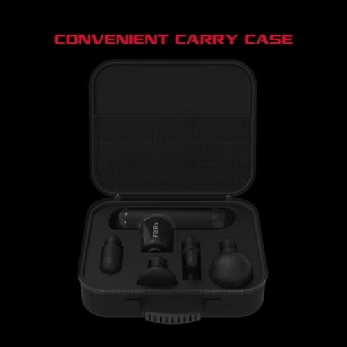 FitRx Mini Pro Neck and Back Massager, Handheld Deep Tissue Muscle Massage Gun