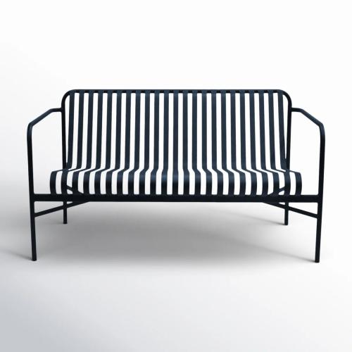 Abra 53.35'' Wide Powder Coated Steel Blue