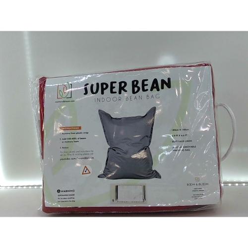 Room & Bloom Bag ONLY - No Filling 'New Model' Super Bean Bags (6ft x 4.5ft) Beautiful Faux Linen Fabric Giant Bean Bag Chair for Adults for Kids for The Whole Family Large Chairs Bags Big Large XL