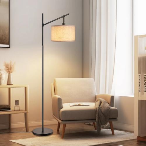 Banty 63.8'' Arched/Arc Floor Lamp Black