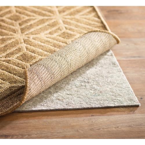 Color Grey Bottorff Dual Surface Premium Profile 1/3 Non Slip Rug Pad