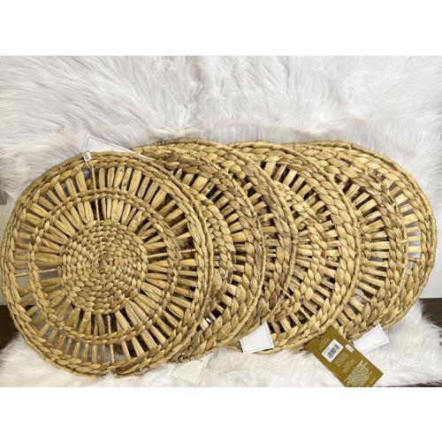 Everhome Water Hyacinth Round Placemat ( Set of 6 )