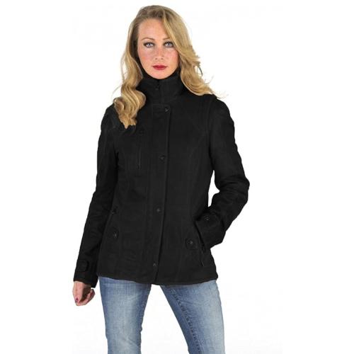 XXL Womens Professional Coat Style Lambskin Leather Jacket