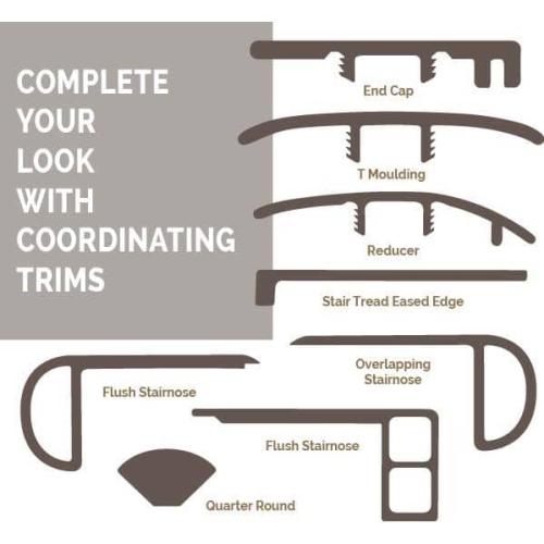 Size 1/4 in. T x 6.5 Whitney White Oak 1/4 in. T x 6.5 in. W Click Lock Engineered Hardwood Flooring (21.67 sq. ft./Case)