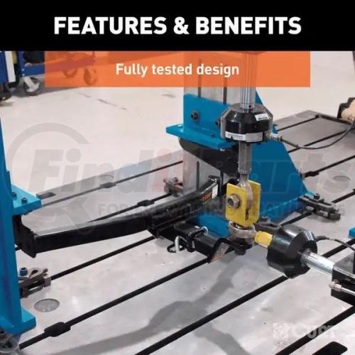 CURT MANUFACTURING 13149 - CURT 13149 Class 3 Trailer Hitch; 2-Inch Receiver; Fits Select Toyota RAV4