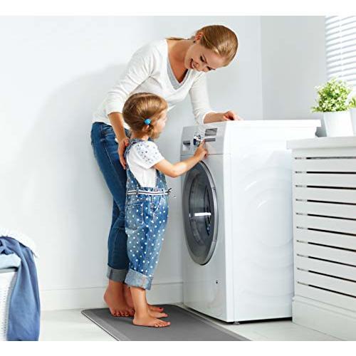 ComfiLife Anti Fatigue Floor Mat – 3/4 Inch Thick Perfect Kitchen Mat Standing Desk Mat – Comfort at Home Office Garage – Durable – Stain Resistant – Non-Slip Bottom (20 x 32 Charcoal)