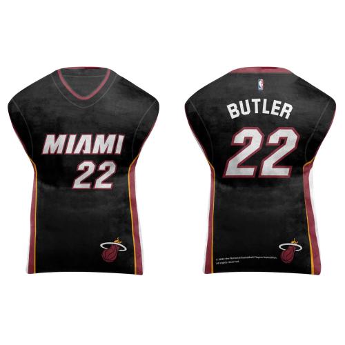 Northwest NBA Travel Jimmy Butler Jersey Cloud Pillow Bedding Accessories (Miami Heat - Black)