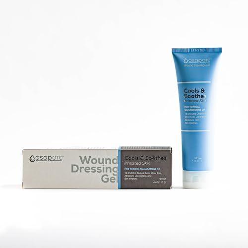 ASAP OTC Wound Dressing Gel by American Biotech Labs | SilverSol Ag₄O₄ 24 ppm Healing & Soothing Gel | 4 Oz