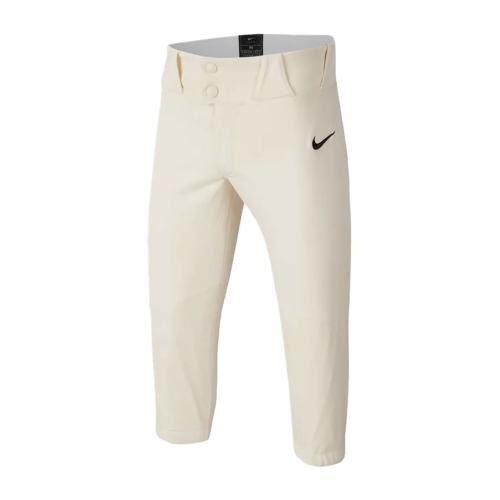 Nike Mens Vapor Select Hi Baseball Pants Ivory Sz Large BQ5400-120