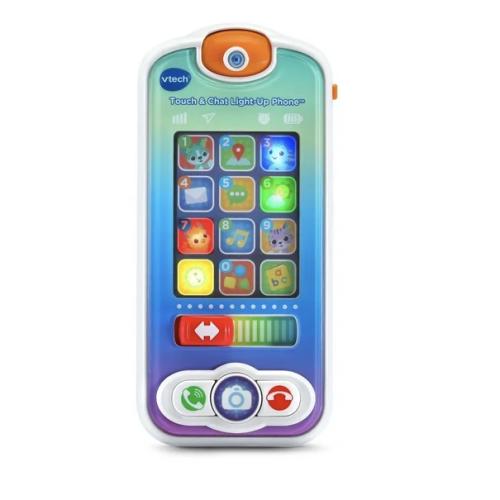 VTech Touch and Chat Light-Up Phone Musical Learning Play Cell Phone