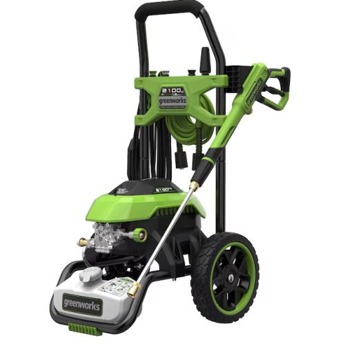 Greenworks 2100psi at 1.2 GPM - Premium Eletric Pressure Washer