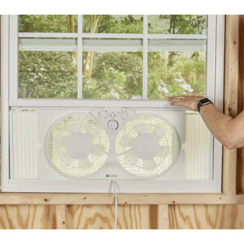 Utilitech 9in Reversible Window Fan