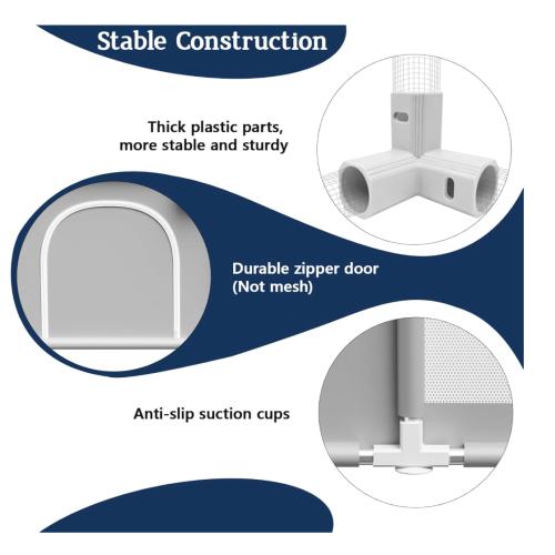 Baby Playpen 50x50 Inch, Playpen for Babies and Toddlers Baby Playpen Fence Playard Activity Center,