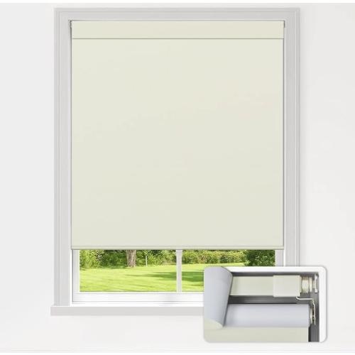 Blackout Roller Shades Cordless Blinds for Windows,