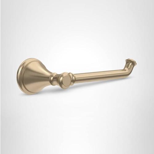 Delta Cassidy Champagne Bronze Surface Mount Single Post with Arm Toilet Paper Holder/Tissue Holder