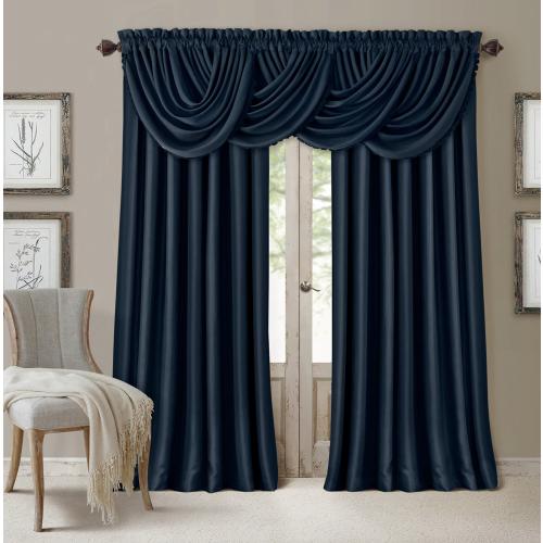 Threadmade All Seasons Rod Pocket Back Tab Blackout Single Curtain Panel COLOR ANTIQUE GOLD ,❗