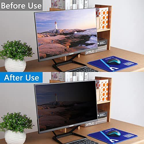 Computer privacy screen 19 inch Removable 5:4 Aspect Ratio Widescreen Laptop MonitorEye Protection Anti Glare Blue Light Slide Mount Tabs Cover Screen Protector for privacy screen filter 19 inch