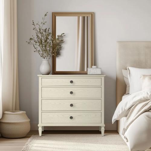 Victoria Size  40  Color cream 4-Drawer Dresser