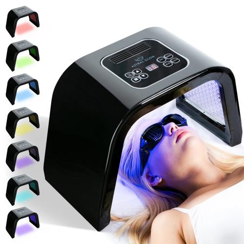 Astral Glow Red Light Therapy For Face - 7 Color LED Face Mask Light Therapy