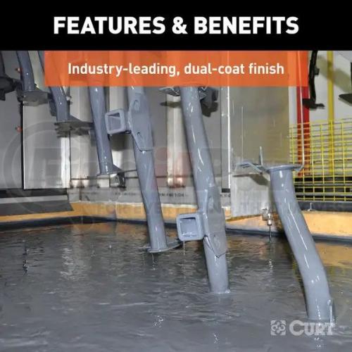 CURT MANUFACTURING 13149 - CURT 13149 Class 3 Trailer Hitch; 2-Inch Receiver; Fits Select Toyota RAV4