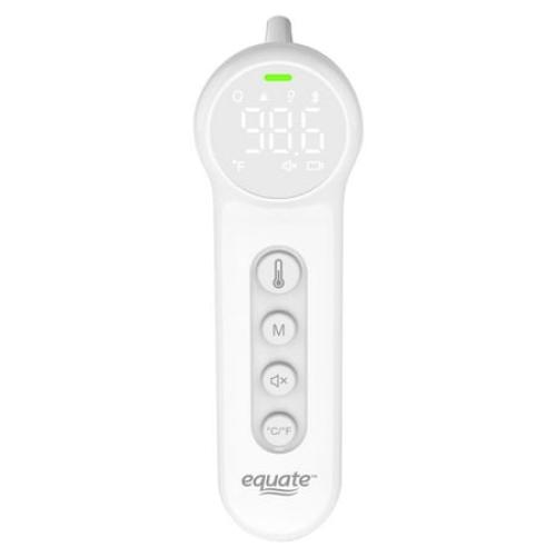 Equate Bluetooth Dual-Function Infrared Thermometer, Forehead and Ear Mode